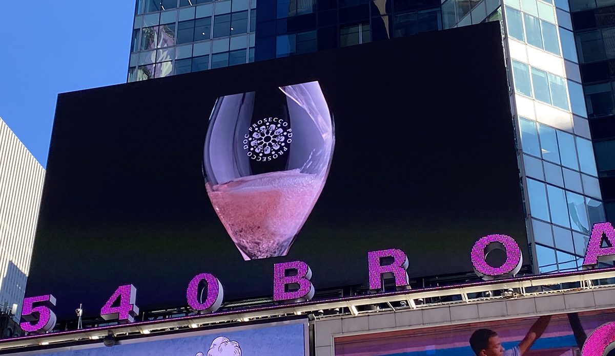 Prosecco DOC a Times Square