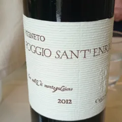 Vigneto Poggio Sant'Enrico Vino Nobile di Montepulciano Docg 2012 Carpineto