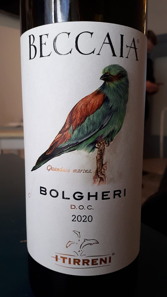 Bolgheri Rosso Beccaia 2018 I Tirreni