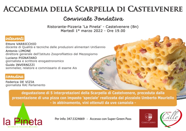 La locandina dell'evento