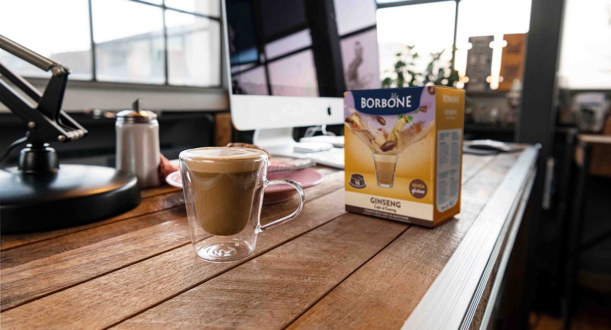 Bevande aromatizzate al ginseng - Caffè Borbone