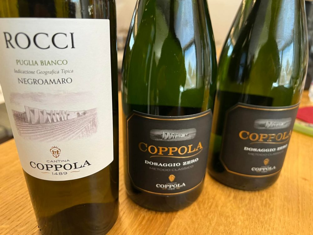 Coppola I tre vini degustati