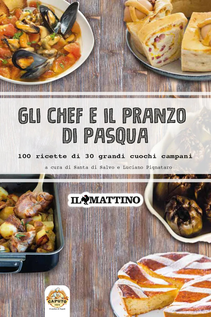 Copertina Libro Gli chef e il pranzo di Pasqua