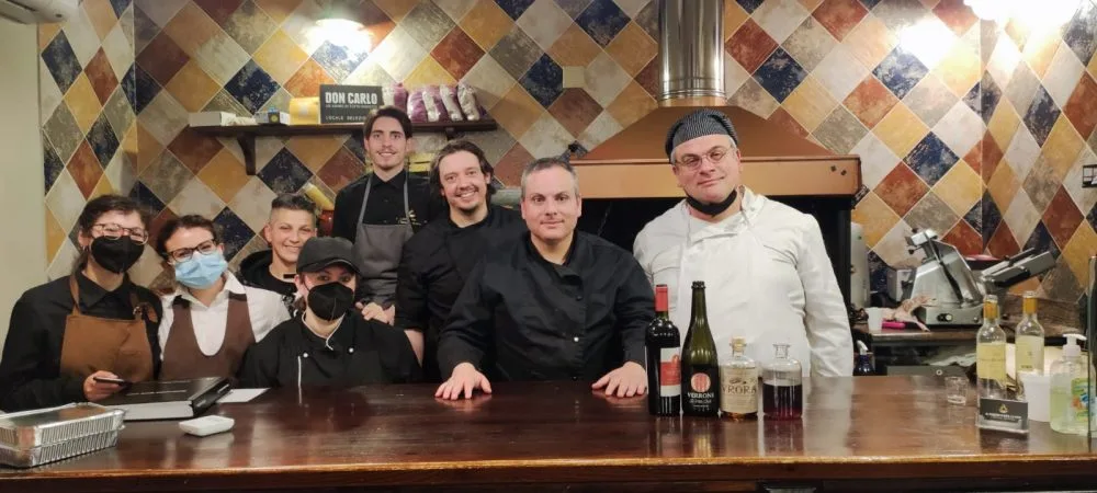 Il Portico del gusto, Lo staff della serata