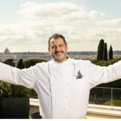 Lo chef Giuseppe D'Alessio