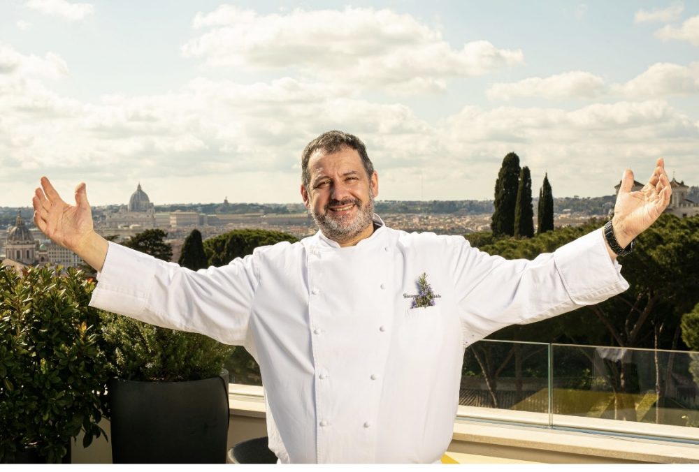 Lo chef Giuseppe D'Alessio