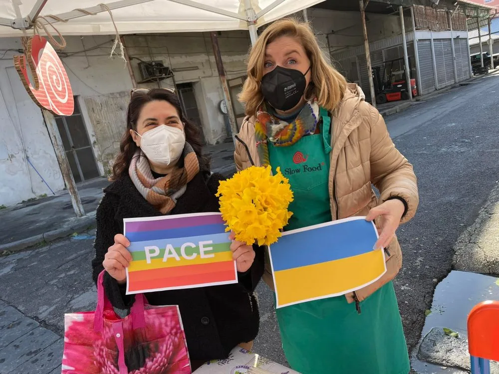 Mercato della Terra e messaggio di pace