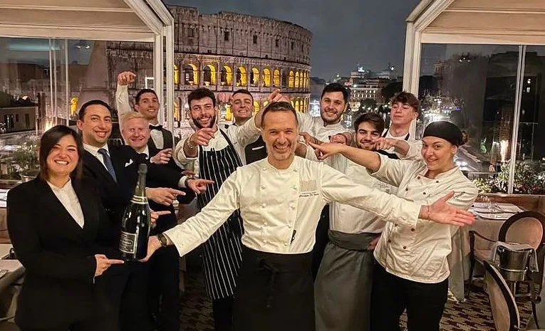 aroma restaurant roma una stella michelin