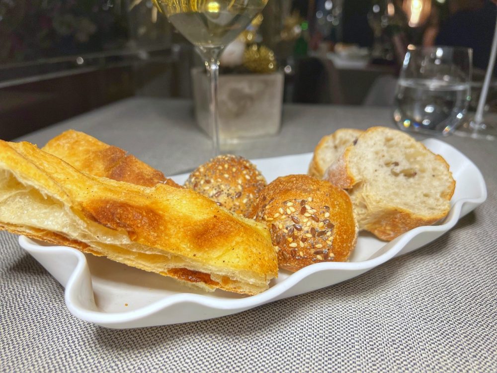 il pane dell'aroma restaurant di roma