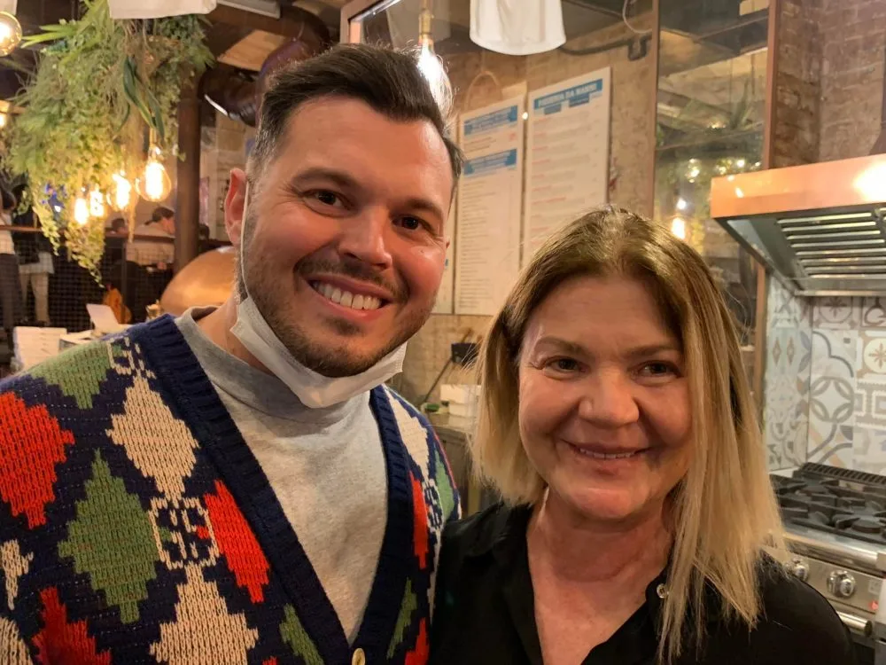 Pizzeria e Trattoria da Nanni, Antonio Varriale con la madre Patrizia