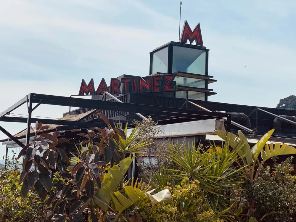 Terraza Martinez a Barcellona, l'insegna