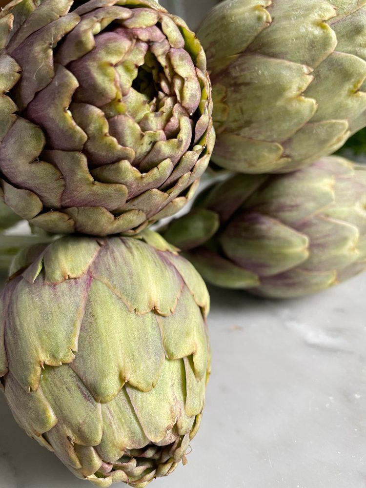 Carciofi - I carciofi scelti e pronti per essere preparati