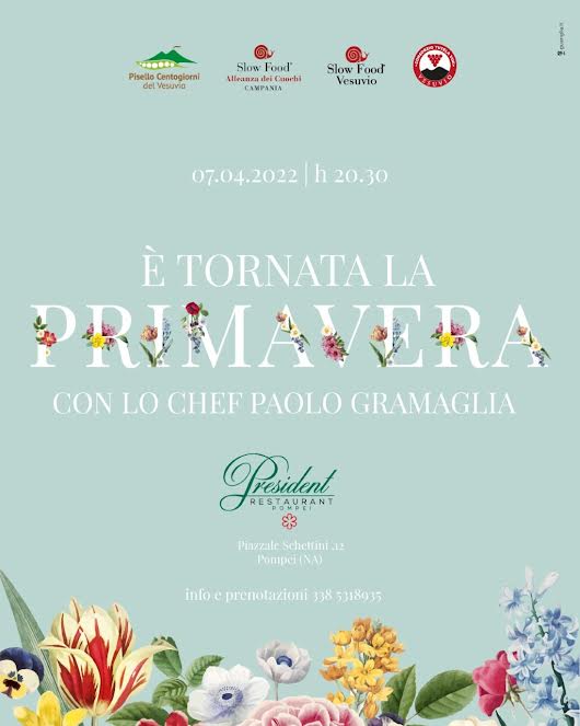 Cena di Primavera al President di Pompei