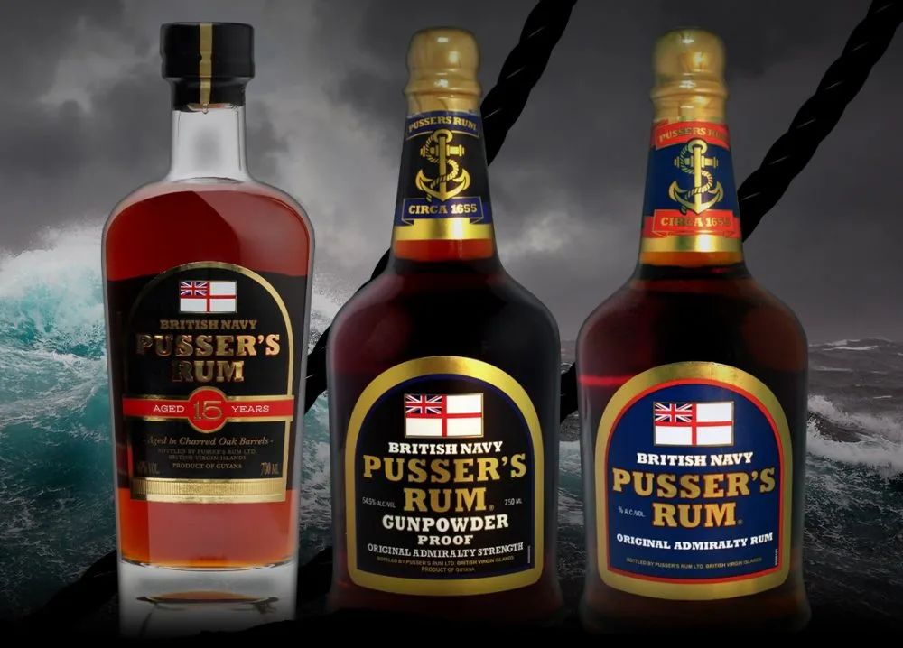PUSSER'S RUM la gamma
