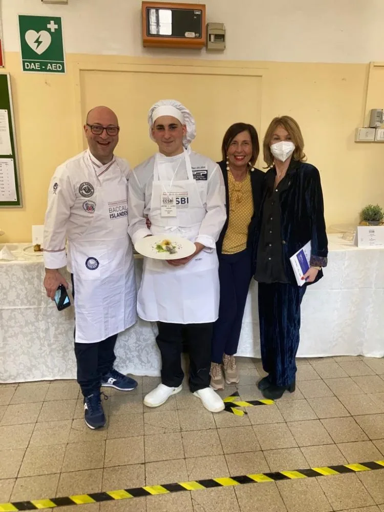 Piatto vincente di Diego Di Leva dell’Istituto San Paolo