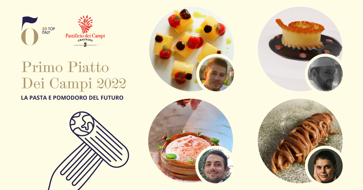 I 4 finalisti del contest Primo Piatto dei Campi 2022