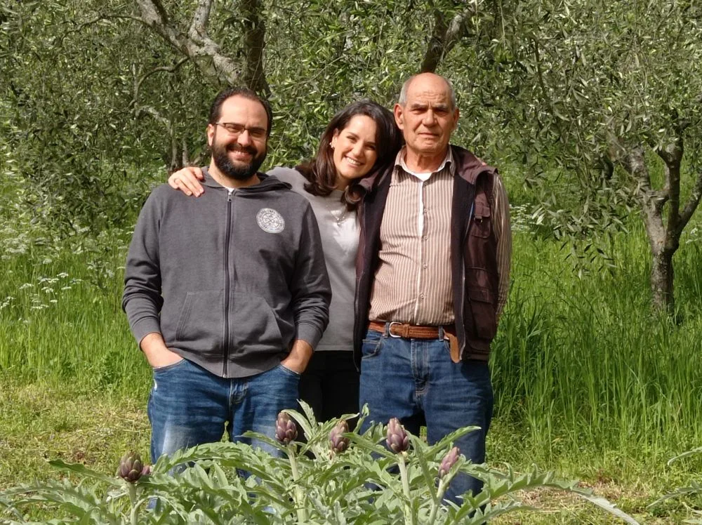da sx Marco Giulio, Sabrina Giusto e Aniello Giulio