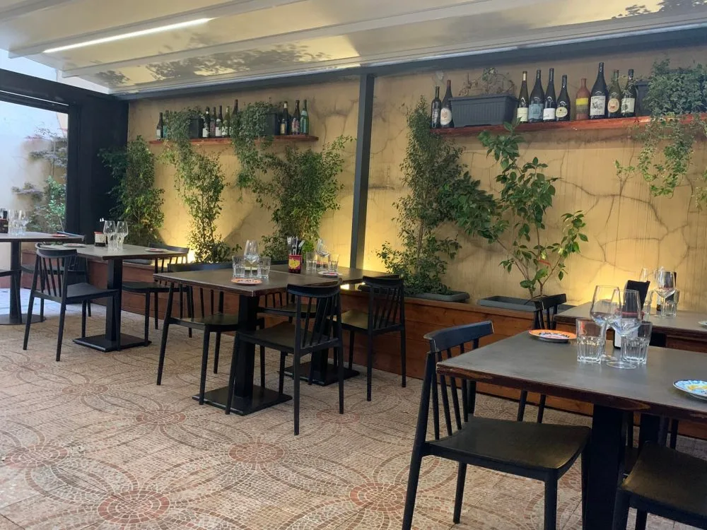 Epiro Roma, i tavoli nel dehors