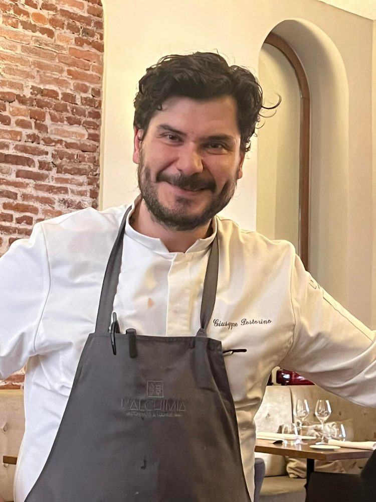 Lo chef Giuseppe Postorino