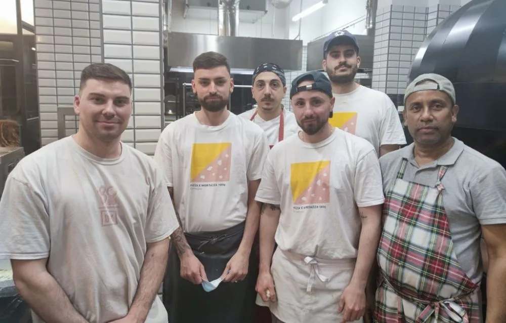 180g Pizzeria Romana - Jacopo Mercuro e la sua squadra
