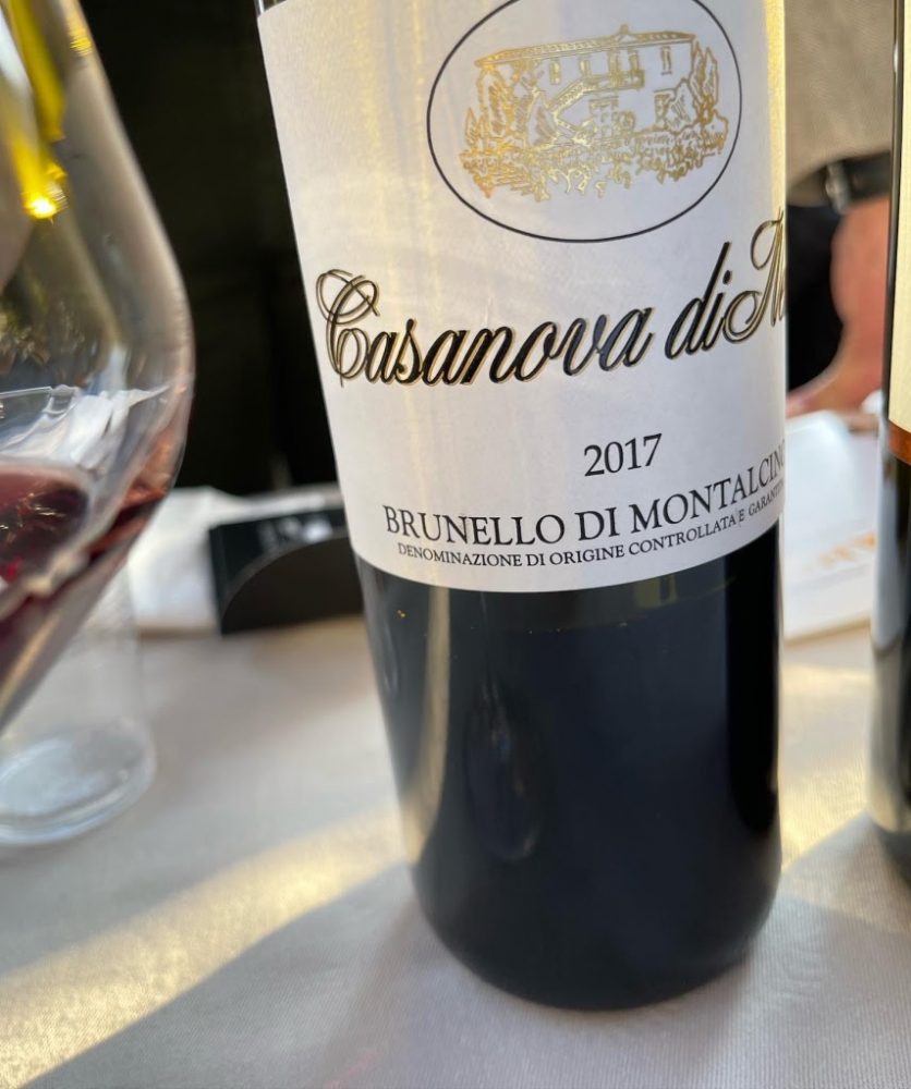 Casanova di Neri Brunello di Montalcino 2017 Etichetta Bianca