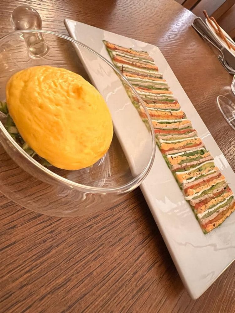 L’Alchimia - Carpaccio di asparagi con salsa alla Harris