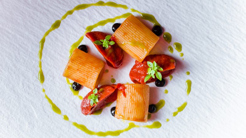 Raspi, aglio e pomodoro di Onofrio Pagnotto