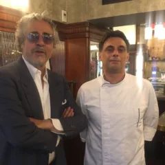 Antonio Fantini e lo chef Salvatore Suzzi