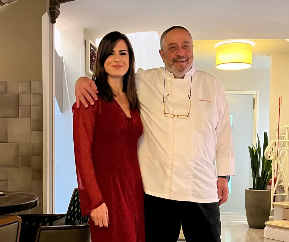Chef Peppe Aversa e Tonia Credendino