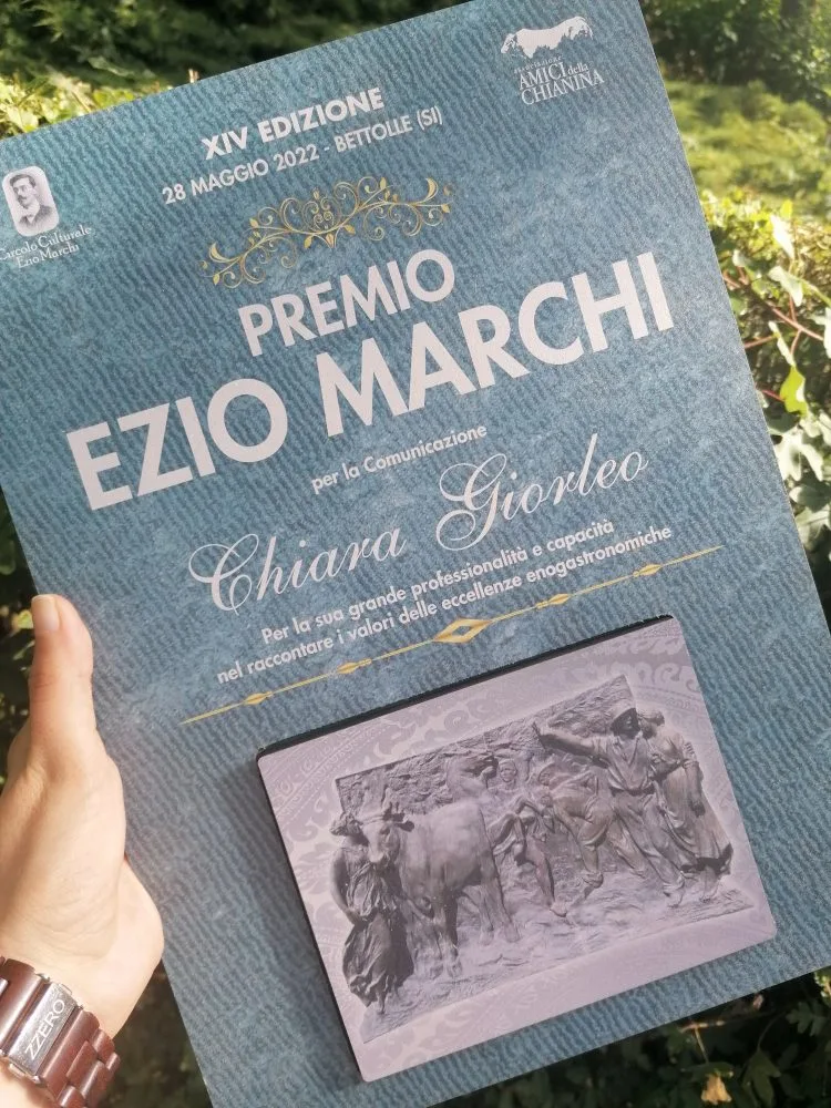Chiara Giorleo premio - Ezio Marchi per la comunicazione
