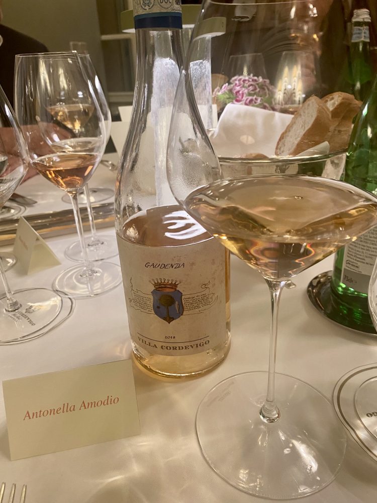 Chiaretto di Bardolino Gaudenzia 2018 Villa Cordevigo - Ristorante Oseleta