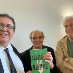 Con Davide Paolini e Silvio Perrella