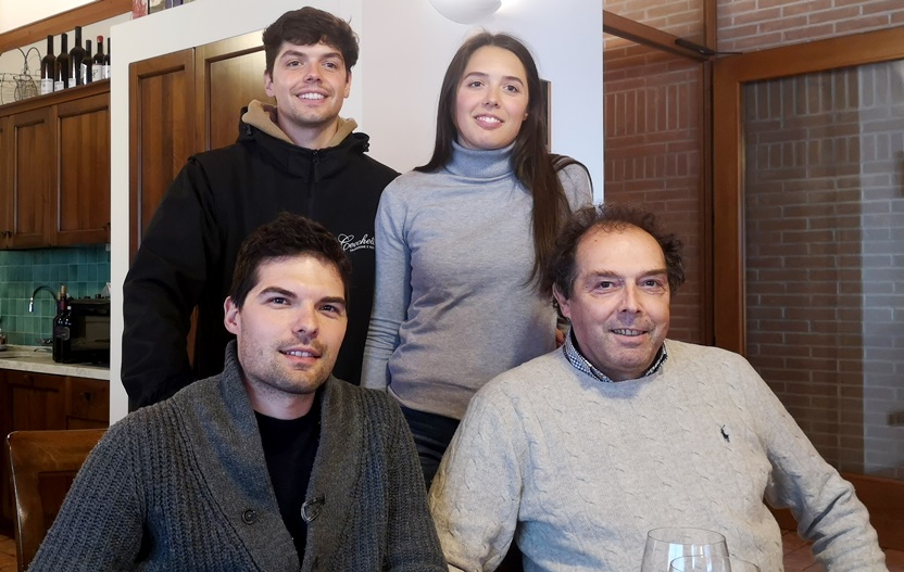 Giorgio Cecchetto e i suoi figli