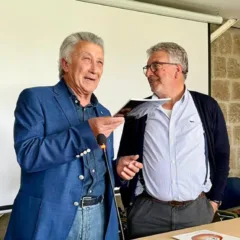 Il sindaco di Alvignano Marcucci e Lorenzo Di Guglielmo