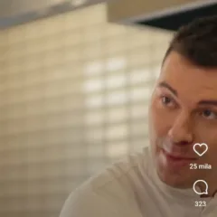 Jacopo da 180g nel video della As Roma - foto Instagram As Roma