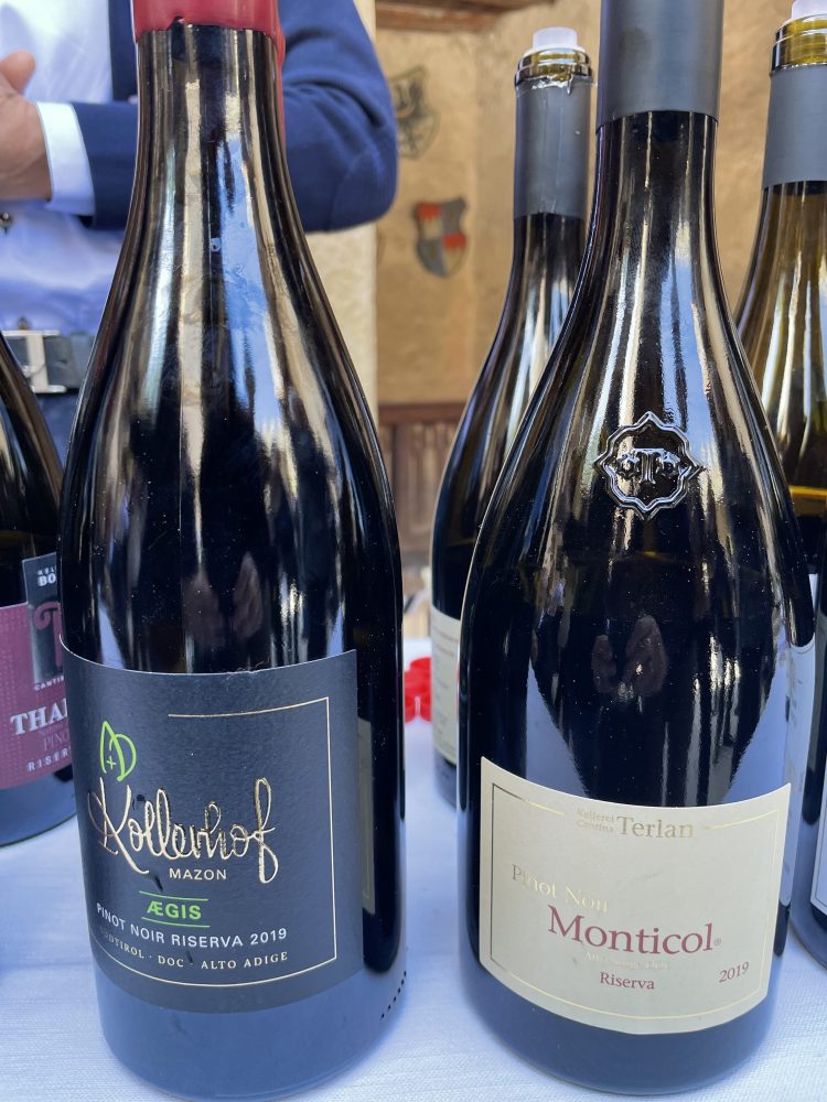 Kollerhof Mazon Aegis Pinot Noir 2019- Kellerei Terlan Monticol 2019