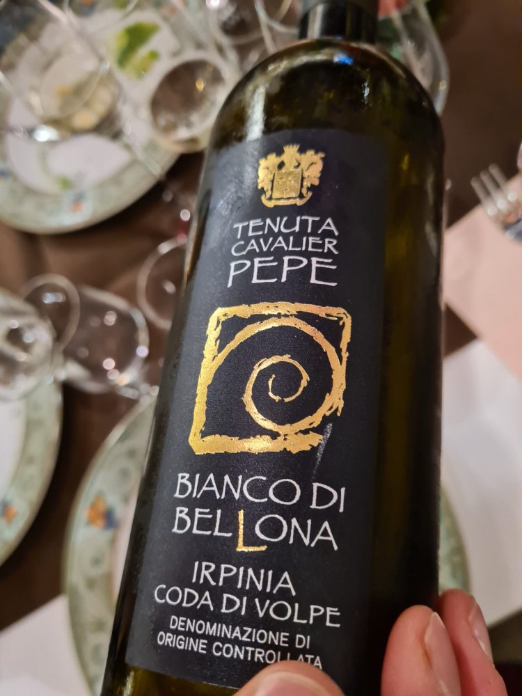 PEPE - Il Bianco di Bellona della Tenuta Cavalier Pepe