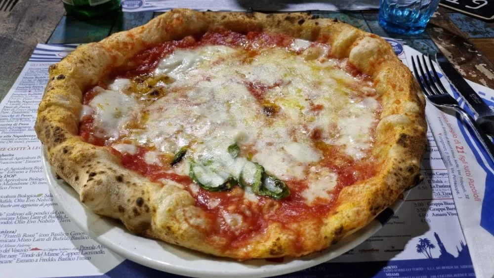 Pizza e olio evo