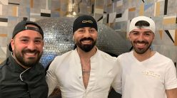 Pizzeria Lievita a Pontecagnano, Antonio Fiorillo al centro con la squadra