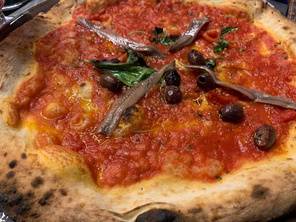 Pizzeria Madison Avellino, la marinara