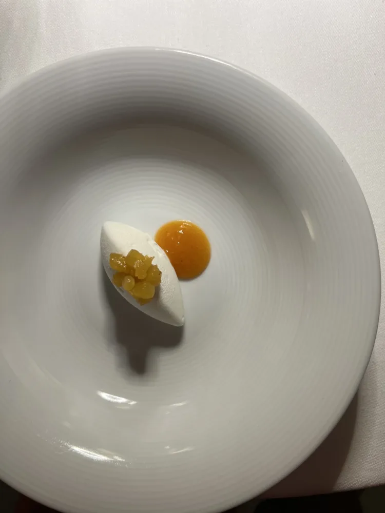 Predessert sublime abbinamento di cocco e ananas