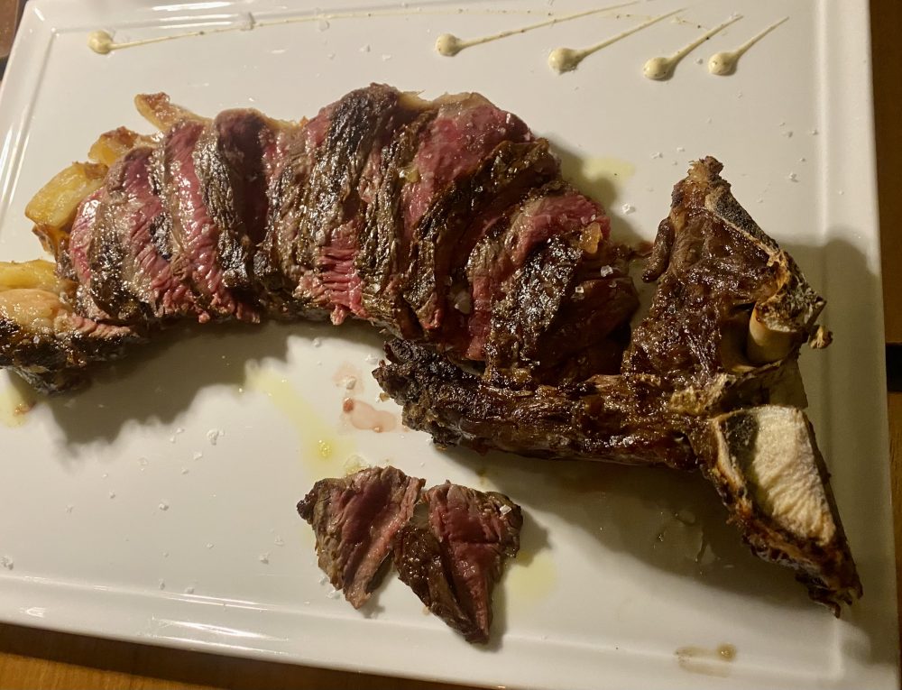 Riserva Rooftop - t-bone di danese con 45 giorni di frollatura