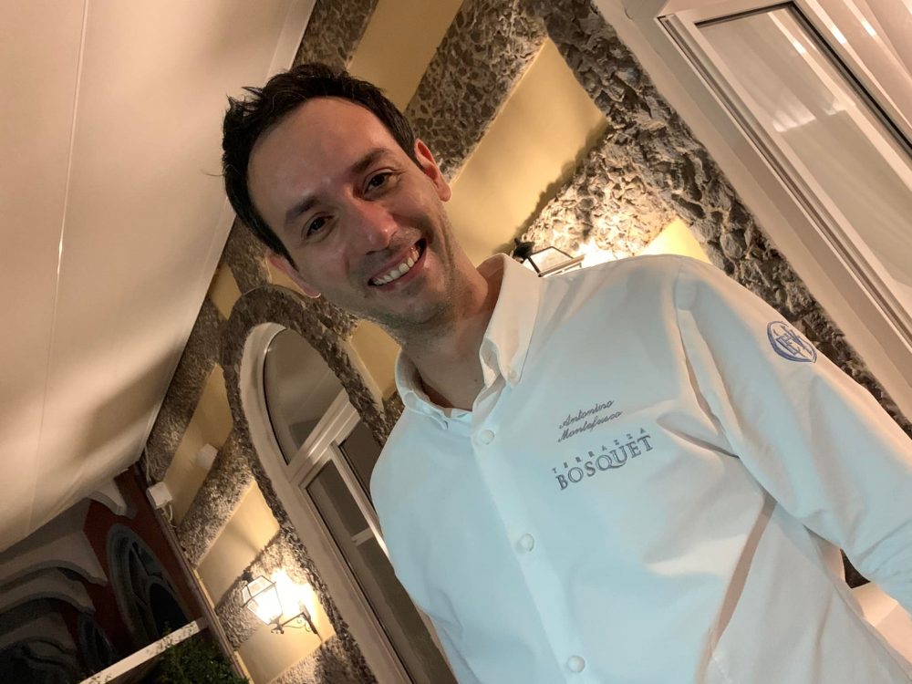 Terrazza Bosquet, lo chef Antonino Montefusco