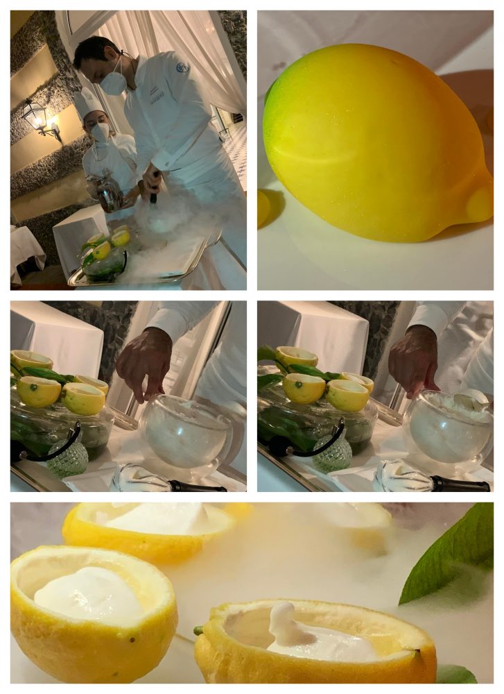 Fantastique di limoni di Sorrento, il servizio
