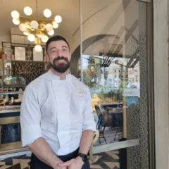 Caffe' Hungaria- il pastry chef Alessandro Capotosti