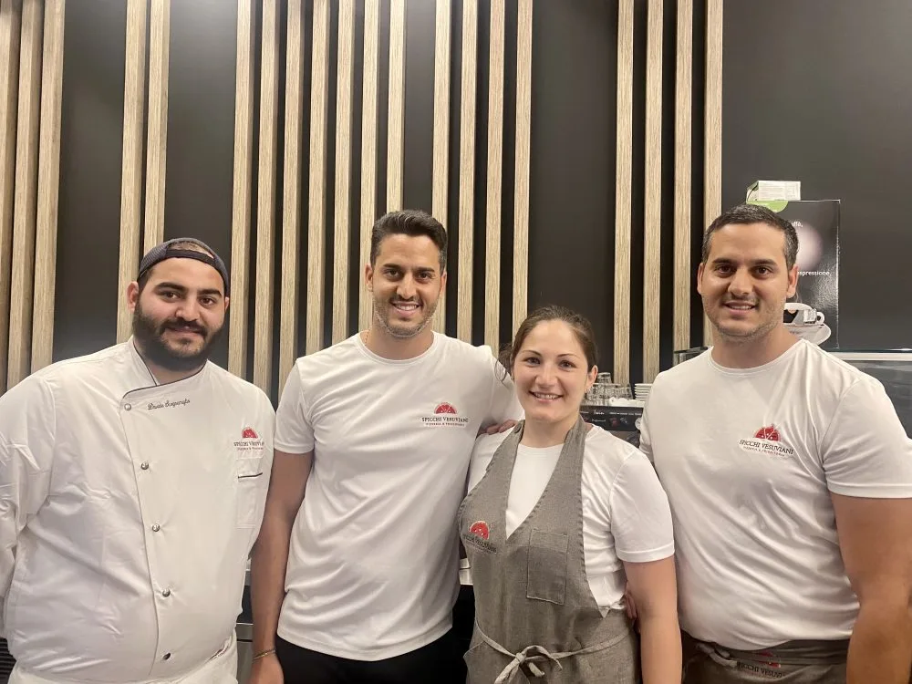 Davide, Michele, Filippo e Sara - Spicchi Vesuviani