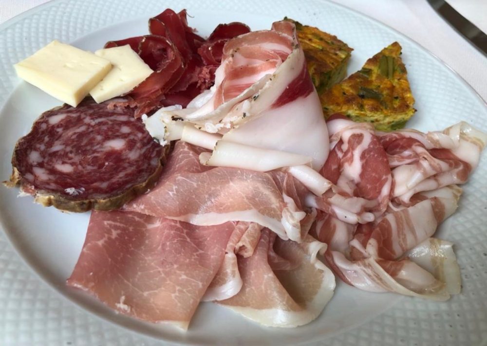 l’antipasto Visconti