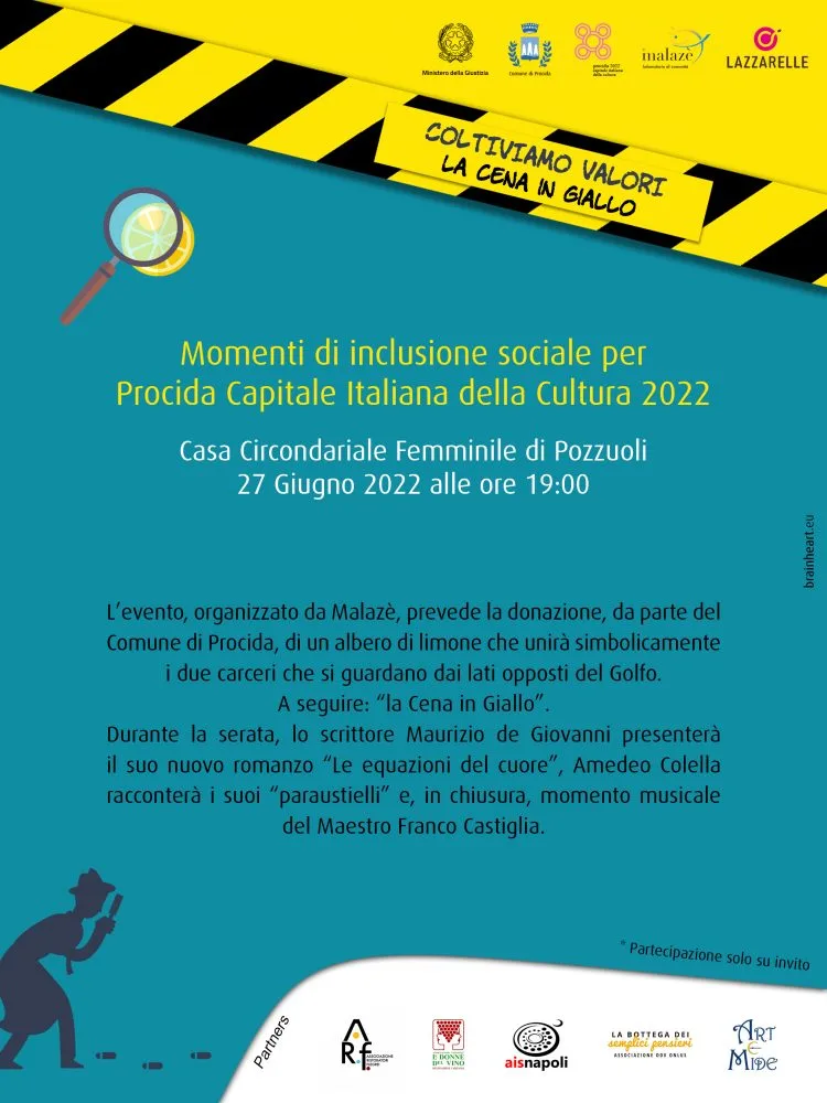 La Cena in Giallo - Coltiviamo Valori