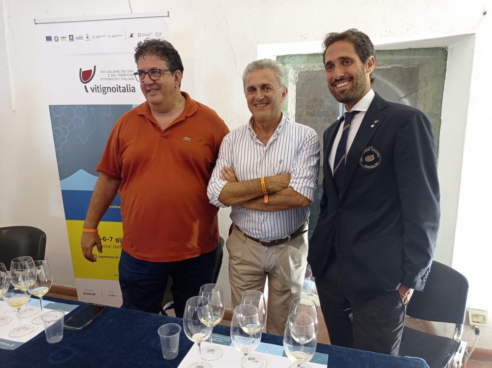 Luciano Pignataro, Andrea Ferraioli e Gabriele Pollio