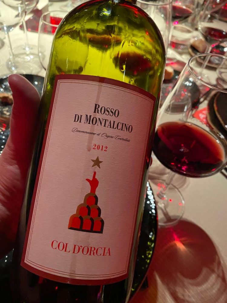 Rosso di Montalcino doc 2012 Col d’Orcia magnum